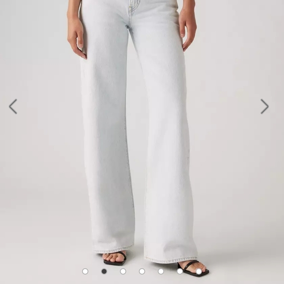 25 X 32 (Long) Premium Levi's Ribcage Wide Leg Never Worn - Picture 2 of 6